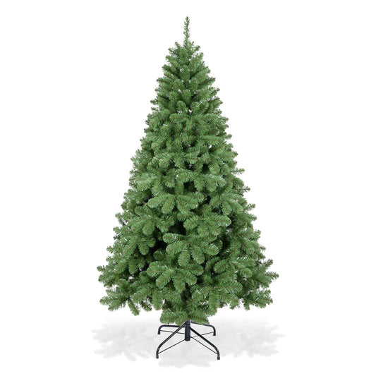 6FT Luxury Imperial Grand Fir Full Artificial Christmas Tree 1000 Branch Tips - Madefor.Living